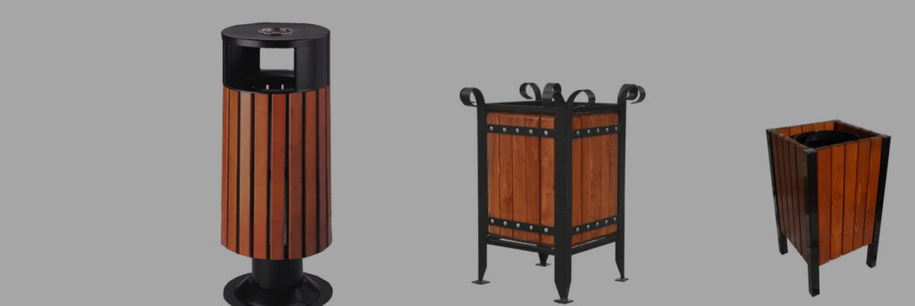 litter bins