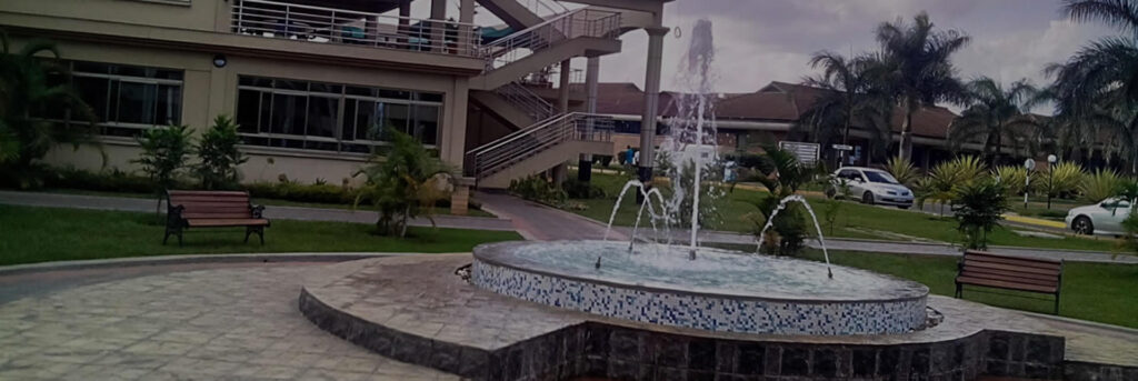water falls, ponds and fountains